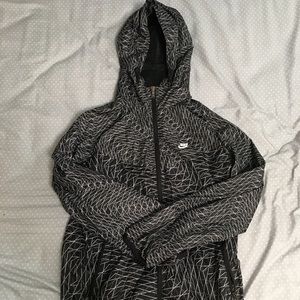 Rare Nike Hoodie Windbreaker / Rain Jacket